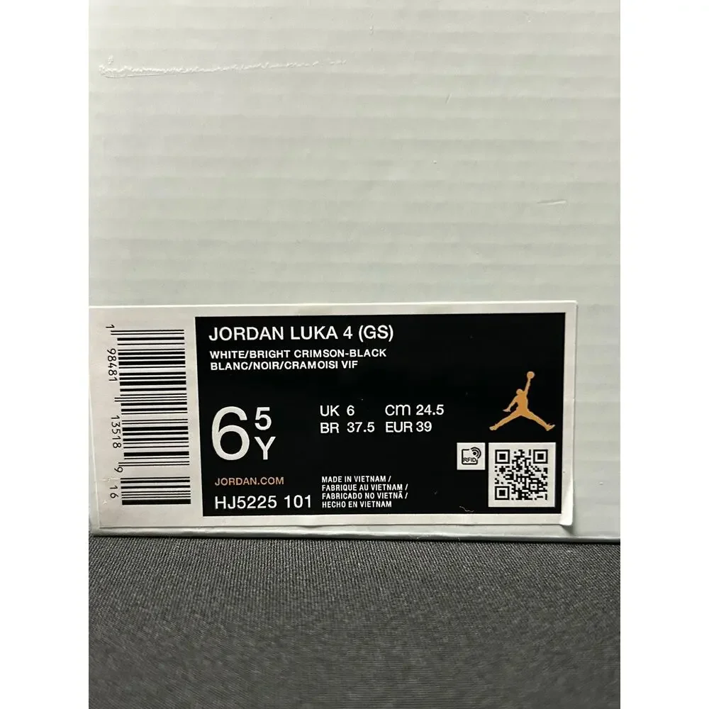 Jordan Luka 4 White Cement / $100 Retail!! / Size 8W (6.5Y)  / Brand New!!